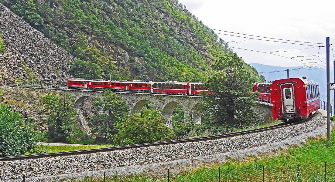 Bernina Expres & Goldenpass Treni ile Alp Masalı Turu - Thy ile 7 Gece