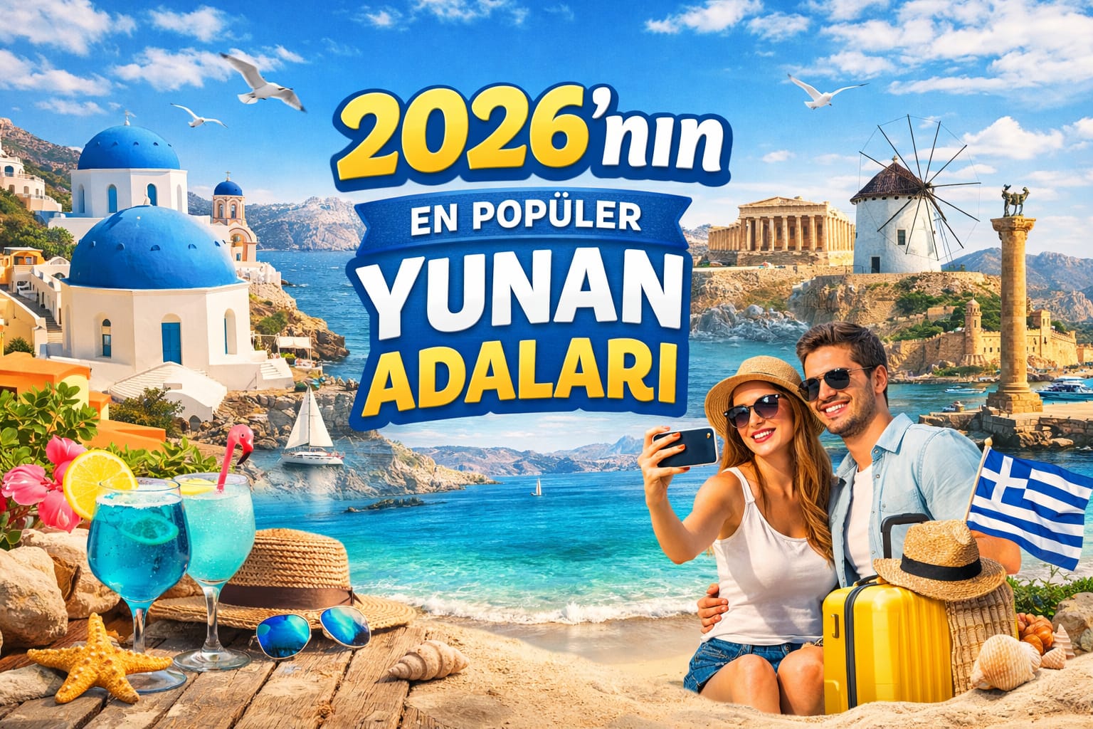 2026 'NIN ENPOPÜLER YUNAN ADALARI 