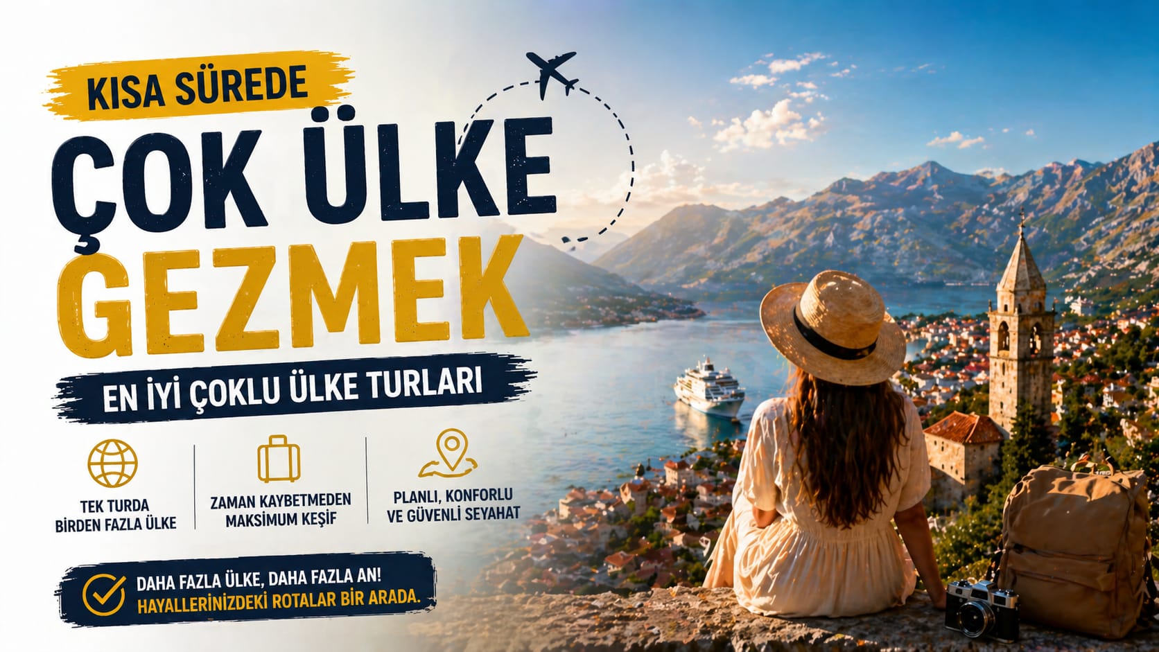 KISA SÜREDE ÇOK ÜLKE GEZMEK – EN İYİ ÇOKLU ÜLKE TURLARI
