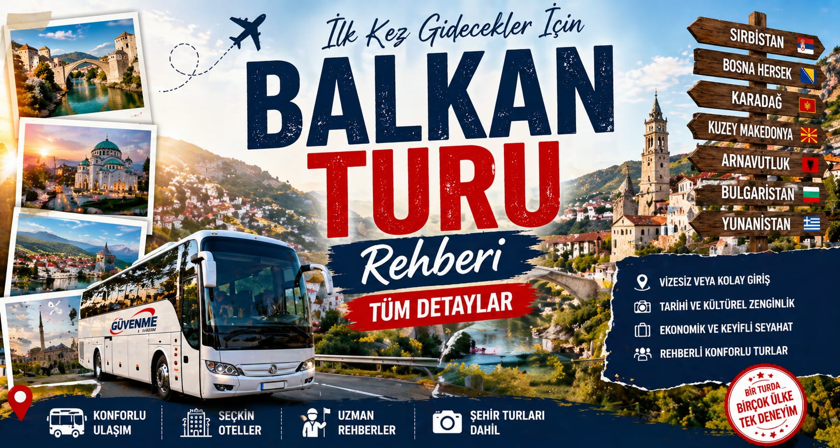 Balkan Turu Rehberi: İlk Kez Gidecekler İçin Tüm Detaylar: