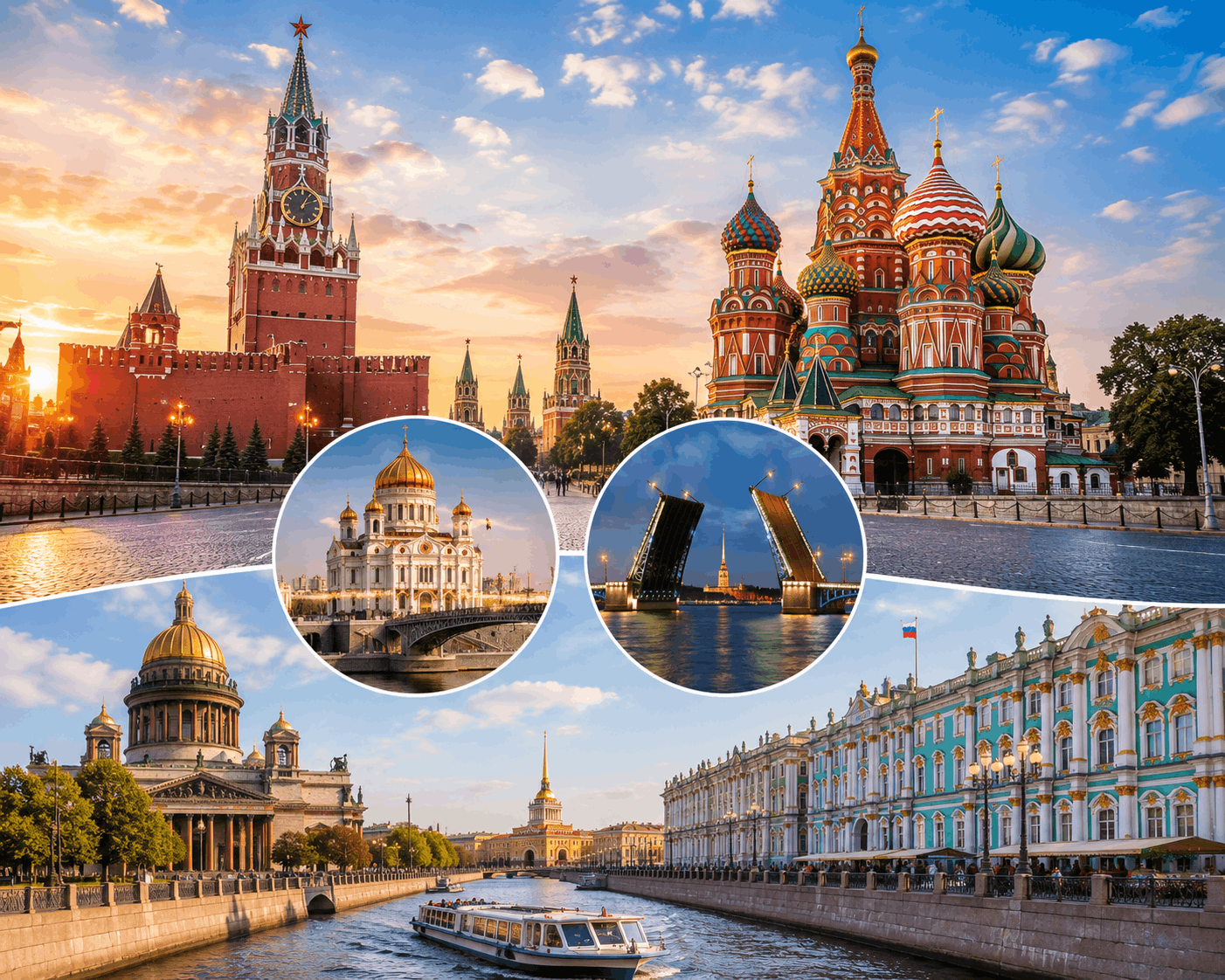 Moskova St. Petersburg Turu ile Rusya’nın İki Büyük Şehrini Keşfedin