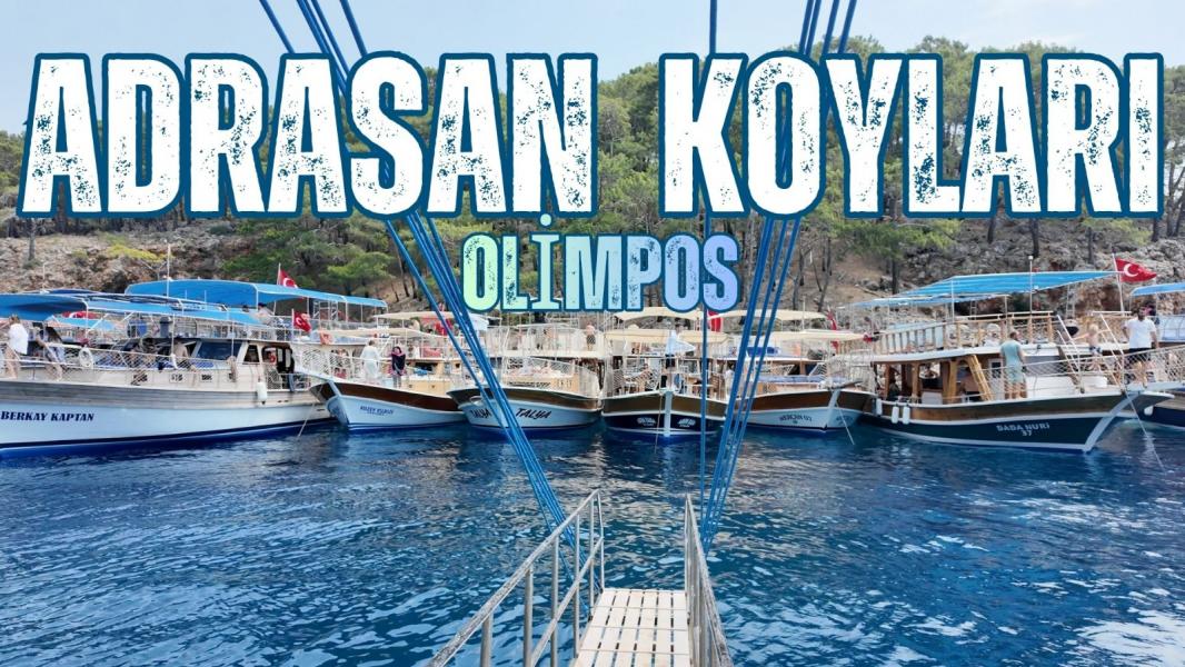 Adrasan Koyları Tekne Turu - Olympos
