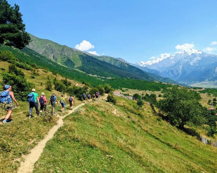 Gürcistan Mestia Svaneti Doğa Yürüyüşü