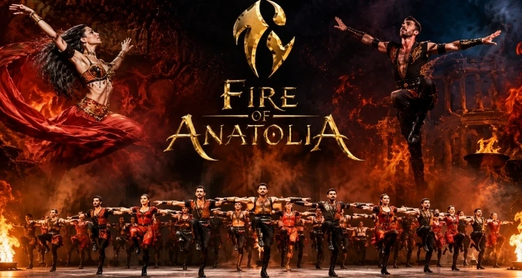 Anadolu Ateşi Gösterisi Aspendos