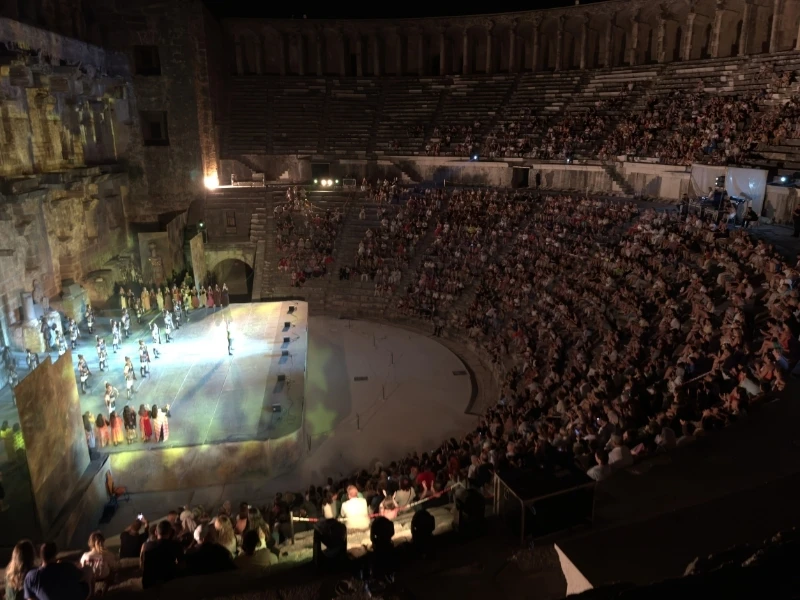 Troya Efsanesi Aspendos’ta