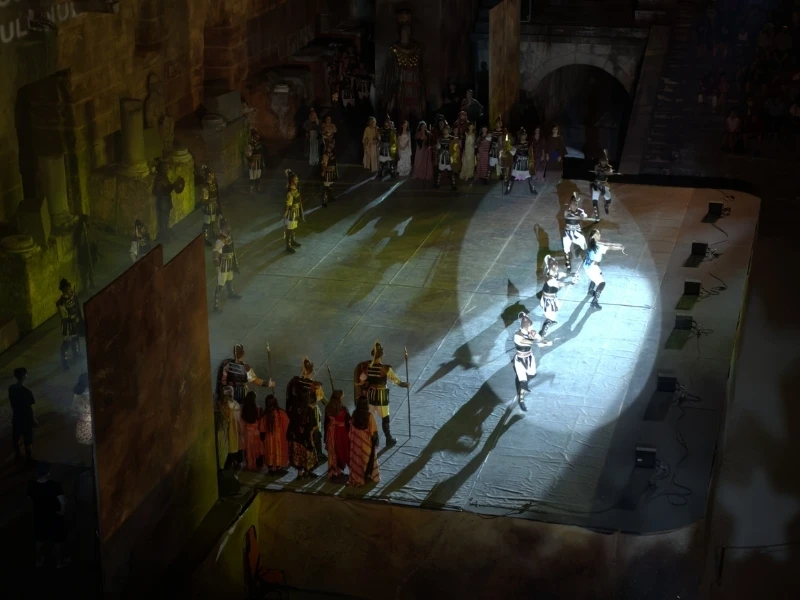 Troya Efsanesi Aspendos’ta