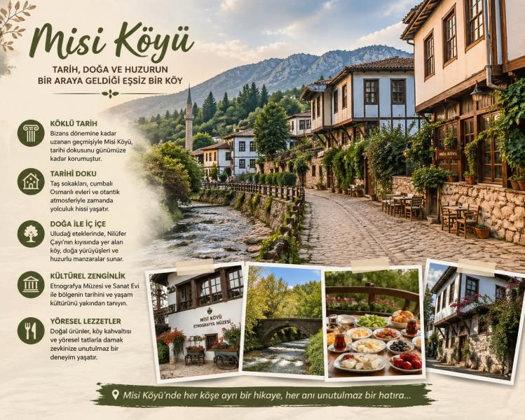 Günübirlik Bursa Cumalıkızık Gölyazı Mudanya Misi Köyü Turu